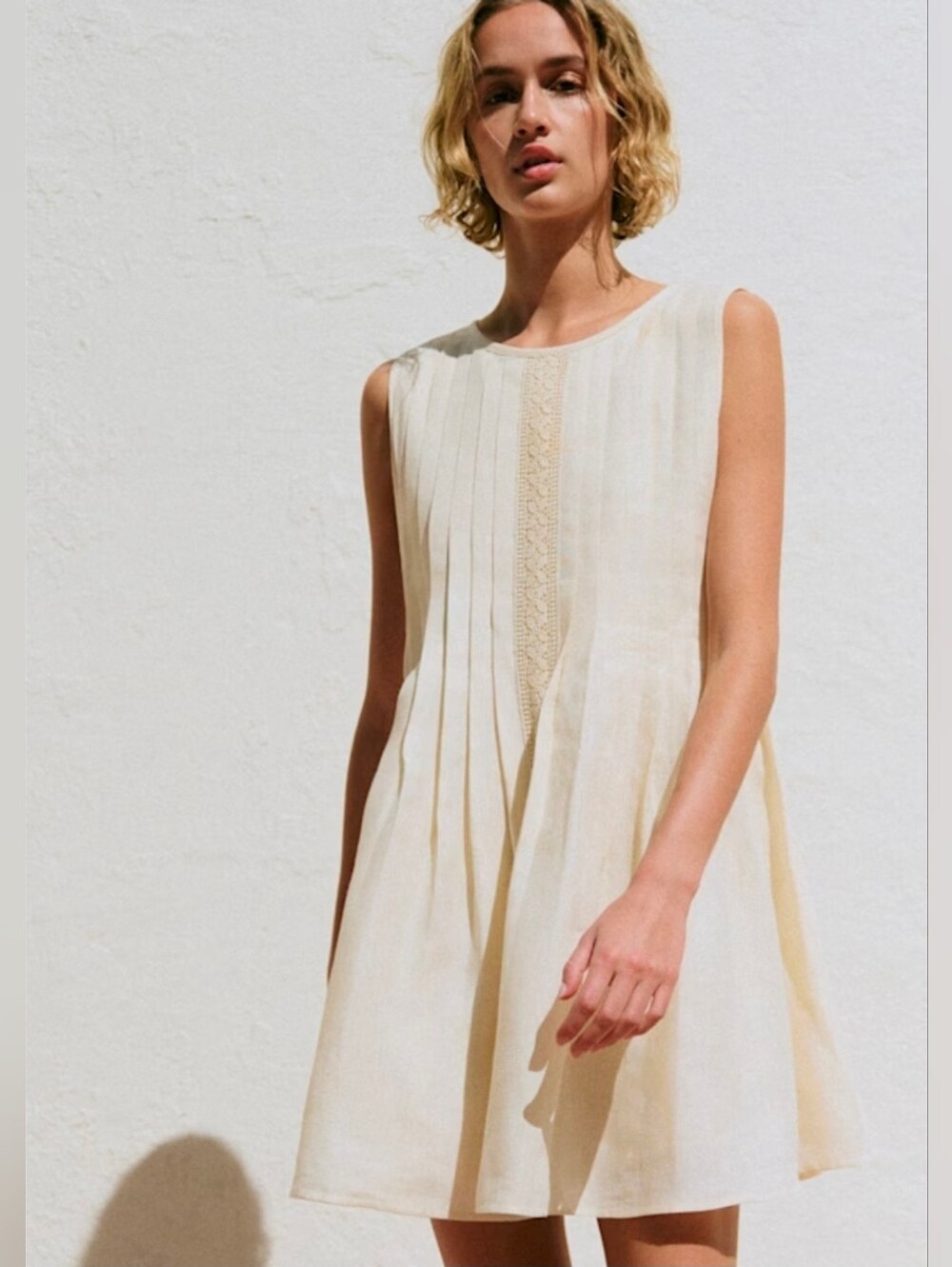 Sezane Georgette Dress 34 NWOT